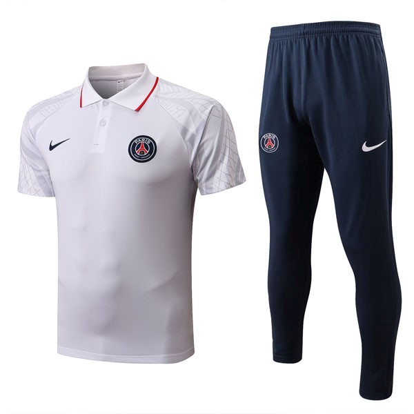 Polo PSG Set Completo 22/23 Bianco